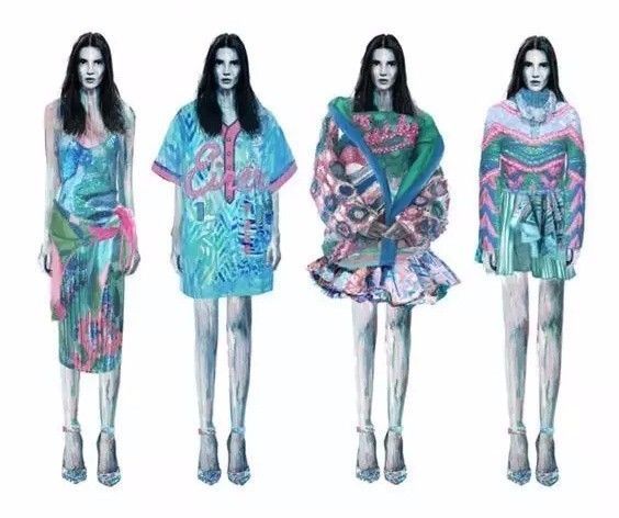海外藝術院校的服裝效果圖 創意、概念與視覺的碰撞